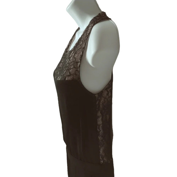 Naf Naf  Pantsuit/Playsuit/Jumpsuit Lace Black Tan 8 - Picture 6 of 11